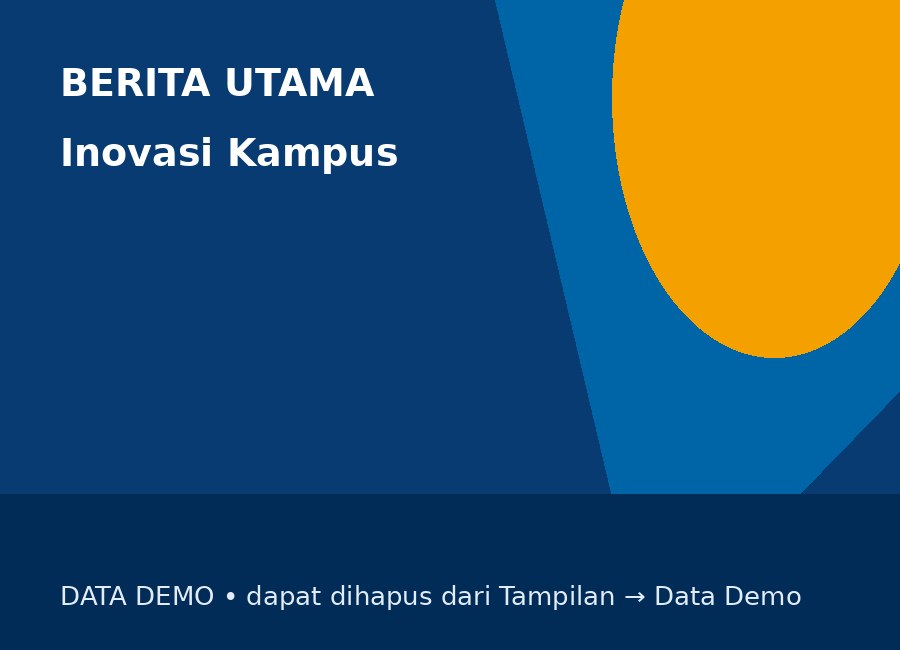 Inovasi Terapan Dikembangkan untuk Menjawab Kebutuhan Masyarakat